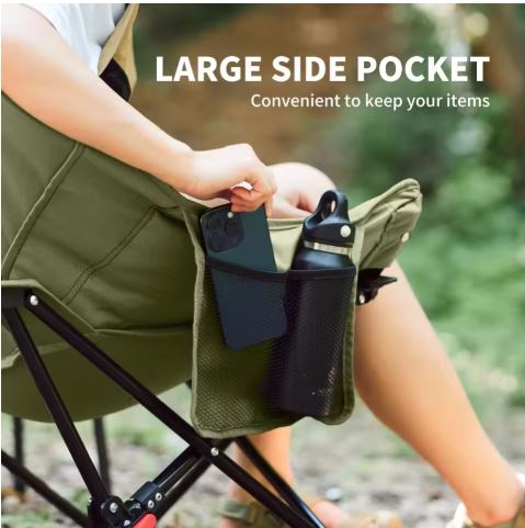High Back Moon Camping Chair