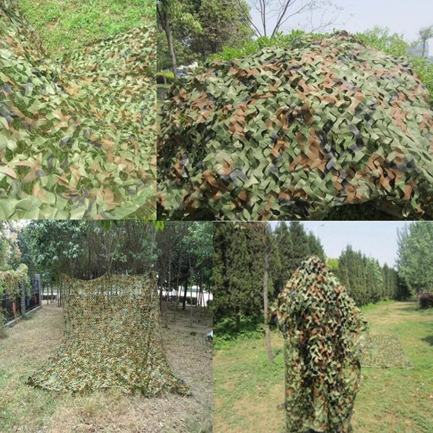 Miltary Grade Camouflage Netting Blinds
