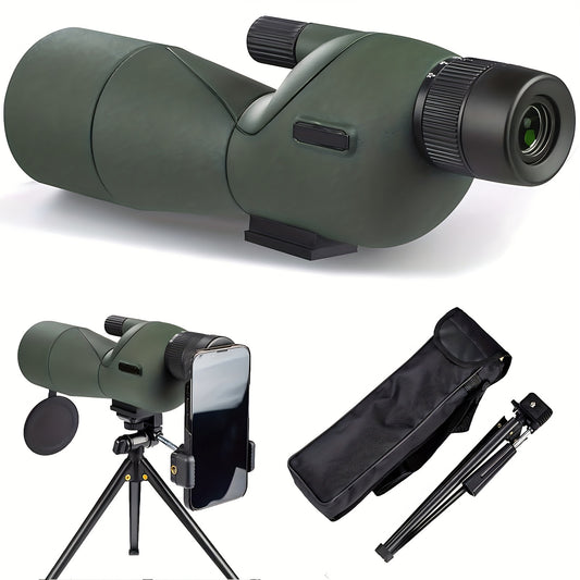 25-75x60 Spotting Scope with Tripod & Smartphone Adapter
