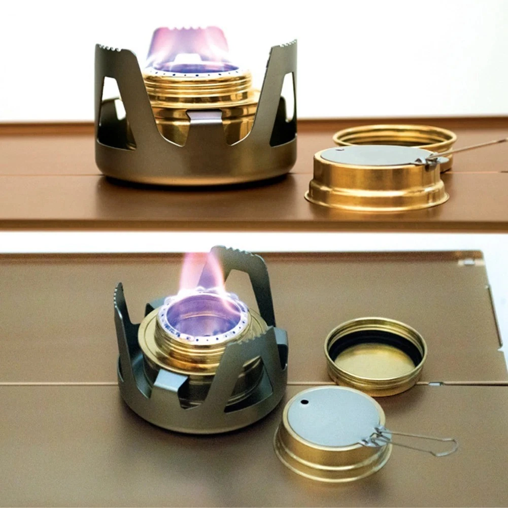 Outdoor Mini Portable Alcohol Stove Burner
