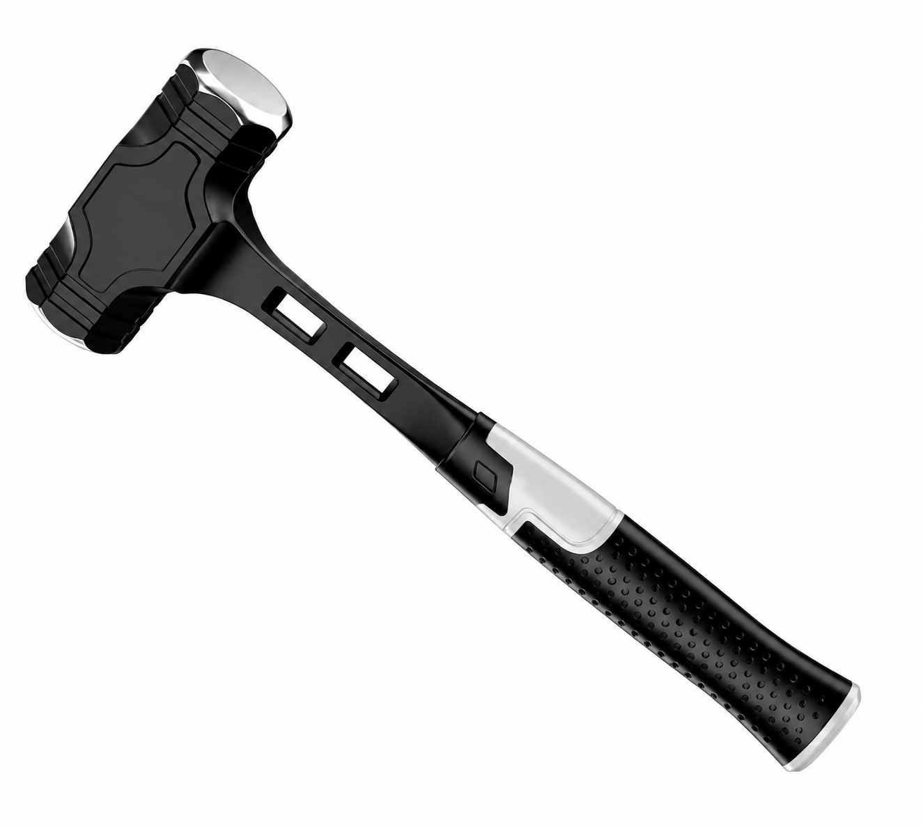 Octagonal Sledge Hammer — One-Piece Forged Steel with Anti-Skid Grip