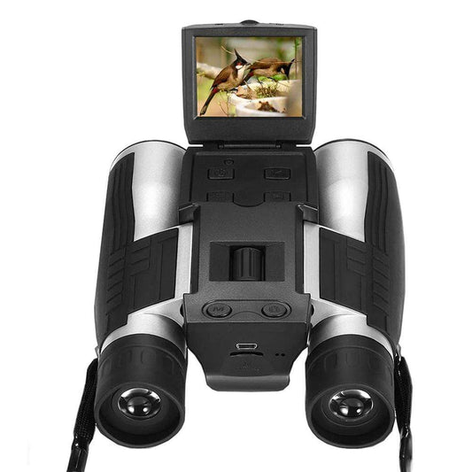 Stealth Night Ops Digital Binoculars HD Video Camera Mini Screen Telescope