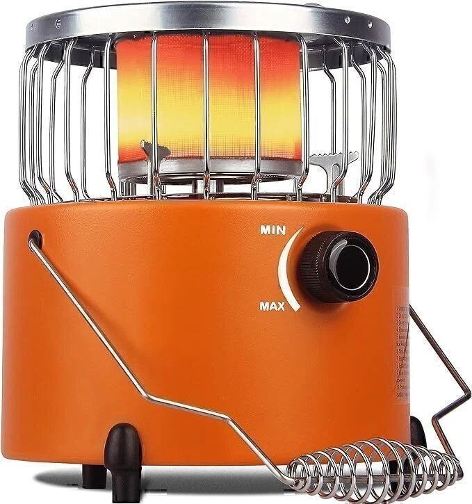 2-in-1 Portable Propane Heater Stove