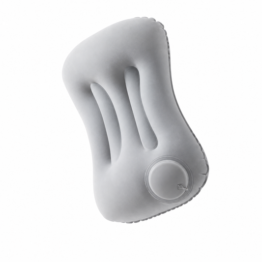 Camping Inflatable Pillow with Built-in Air Pump