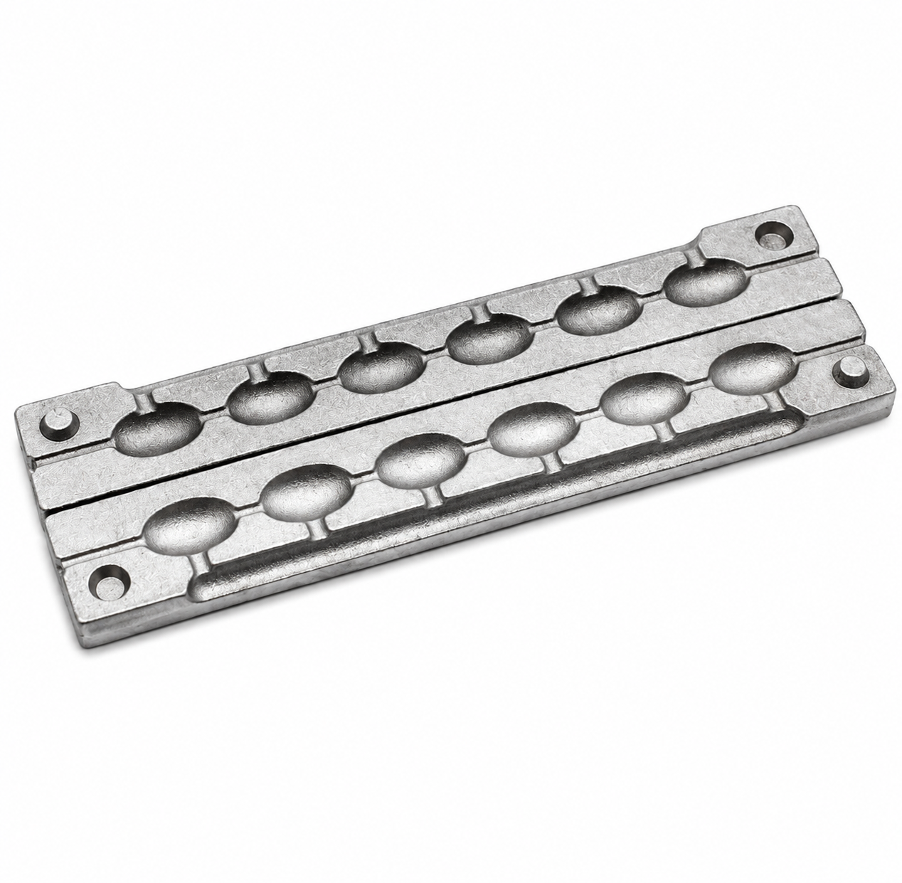6-Cavity Fishing Sinker Mold