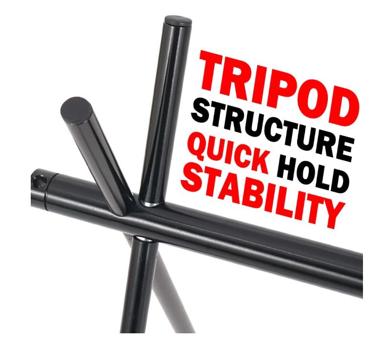 Foldable Tripod Camping Hanging Rack