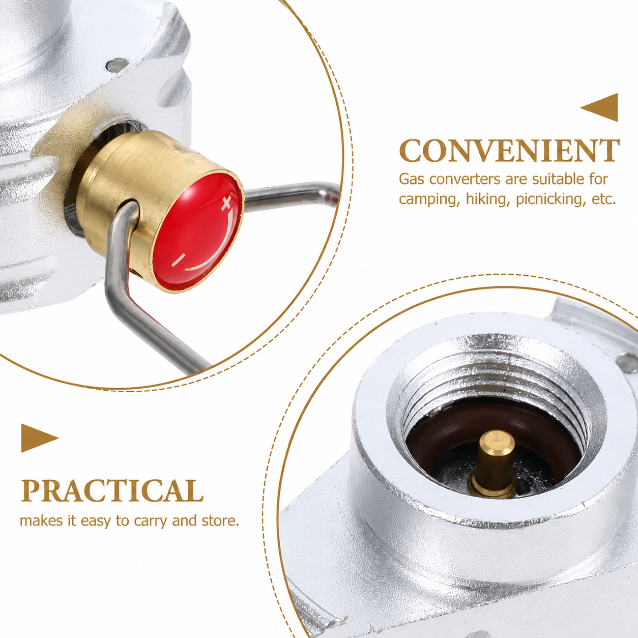 Flat Canister Adapter Valve