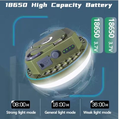 9900MAH LED Rechargeable Camping Light