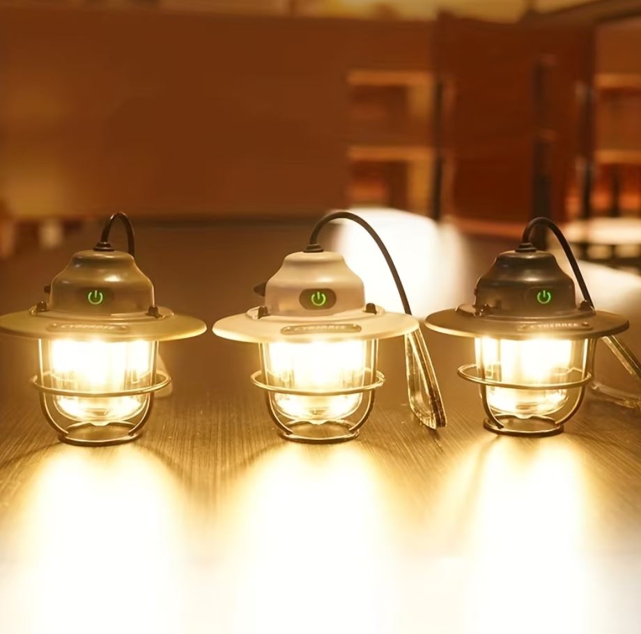Vintage LED Camping Lantern