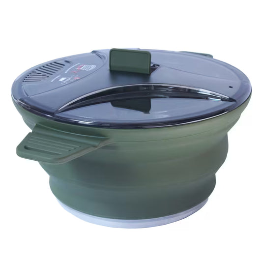 Collapsible Camping Cook Pot - Portable Cookware for Outdoor Hiking