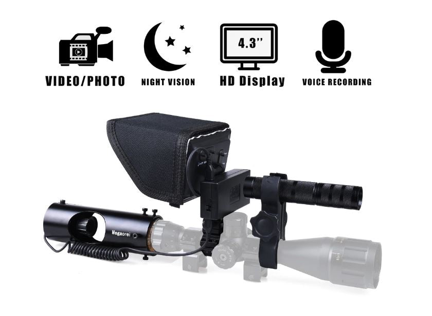 2ND GEN STEALTH NIGHT OPS™ TF2 - DIGITAL NIGHT VISION IR OPTICS W/ HD VIDEO RECORDING