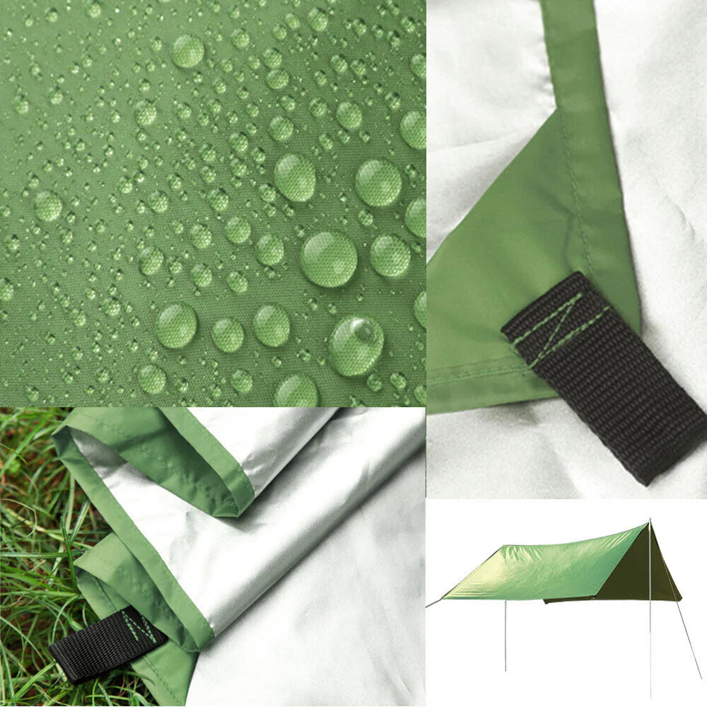 Camping Hammock Kit with Mosquito Net, Underquilt & Rainfly