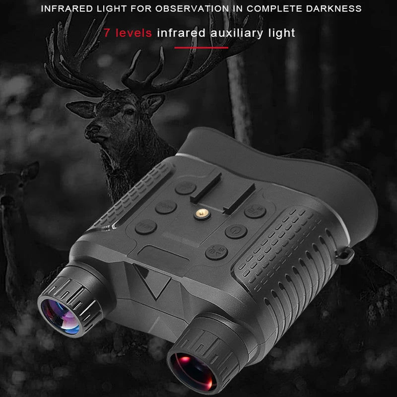 Stealth Night Ops NV8160 Helmet-Mount Night Vision Binoculars - 8x Digital Zoom