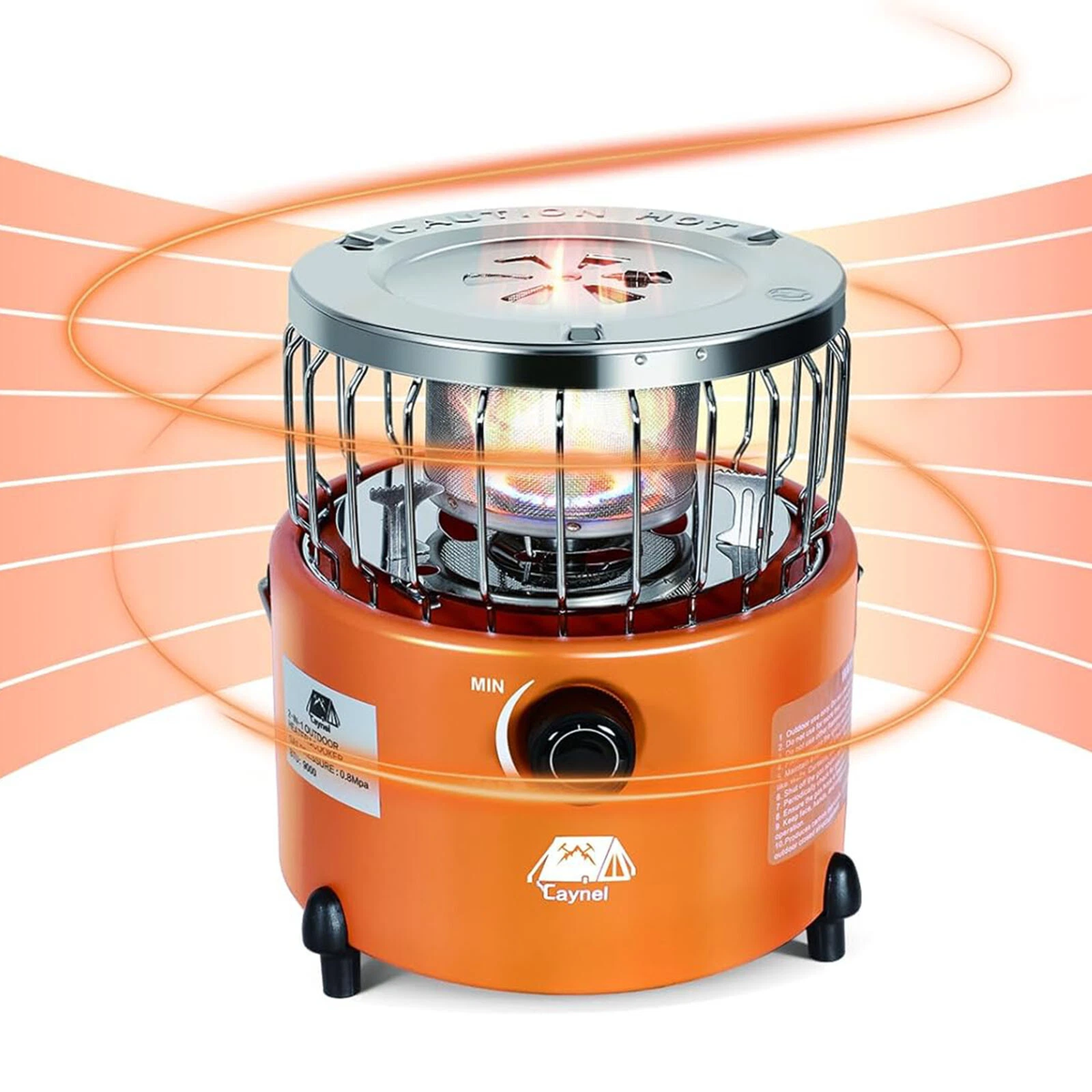 2-in-1 Portable Propane Heater & Stove
