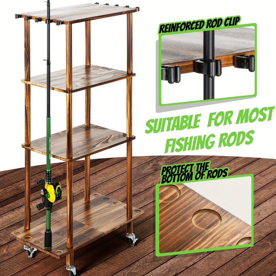 Multi-Tier Cylindrical Mobile Storage Rack