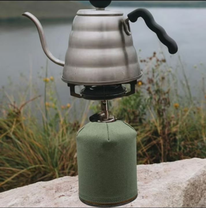 Canvas Camping Gas Canister Storage Cover