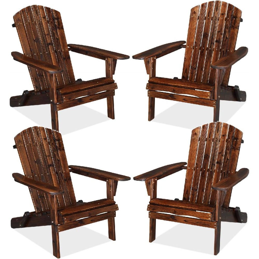 Folding Adirondack Chair — Fire Pit & Patio Set