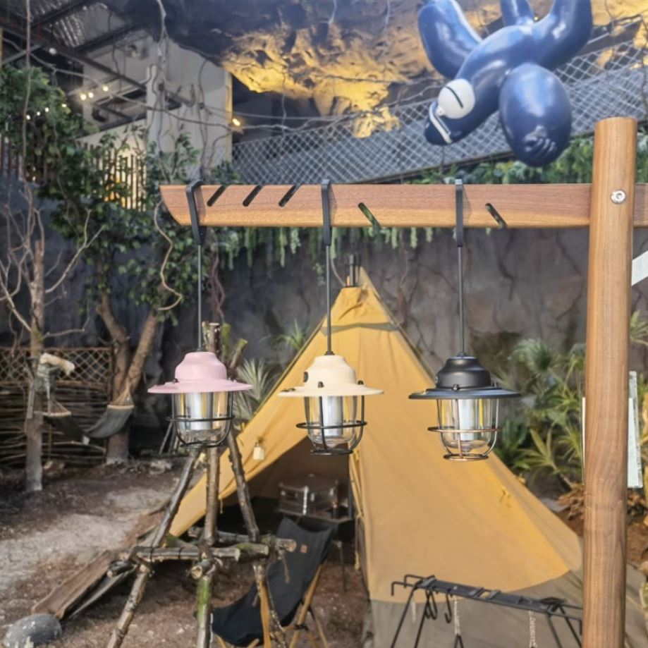 Vintage LED Camping Lantern