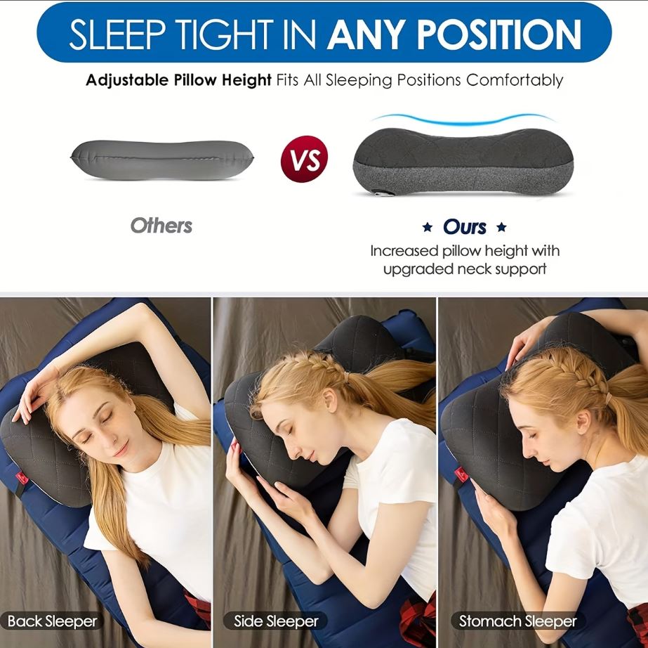 Ultralight Inflatable Camping Pillow