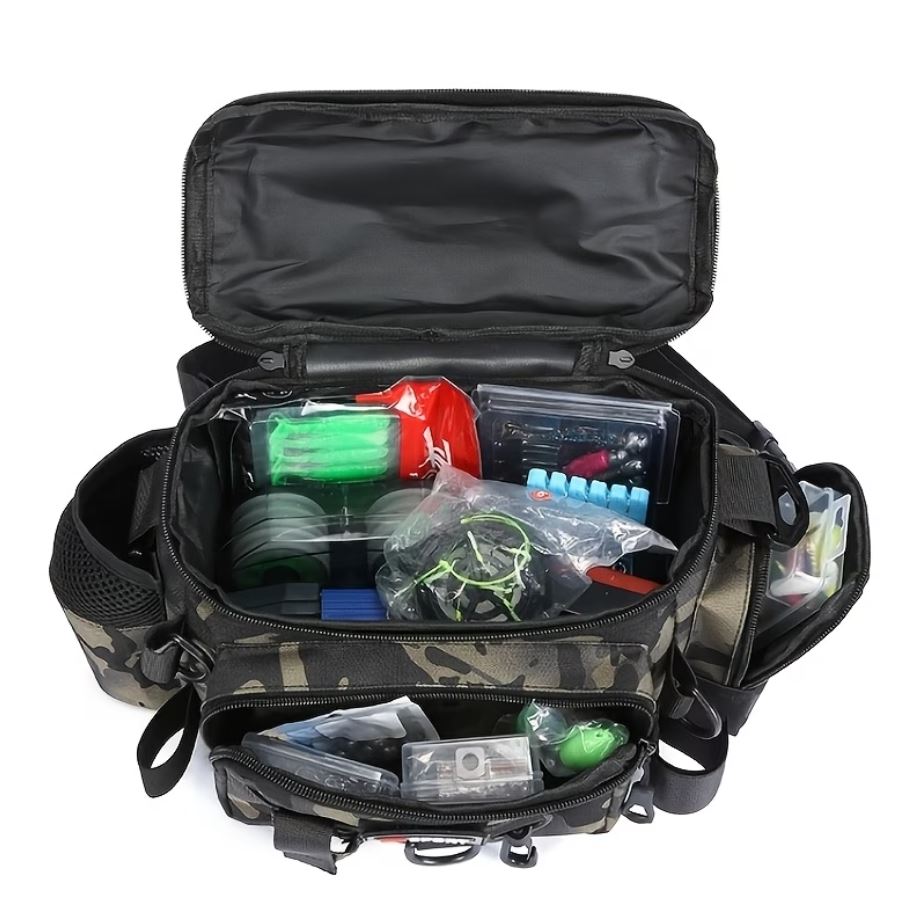 Multi-Functional Fishing Waist Bag - Large Capacity Tackle Organizer