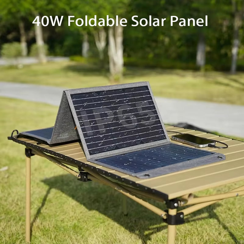 40W Foldable Solar Panel Charger