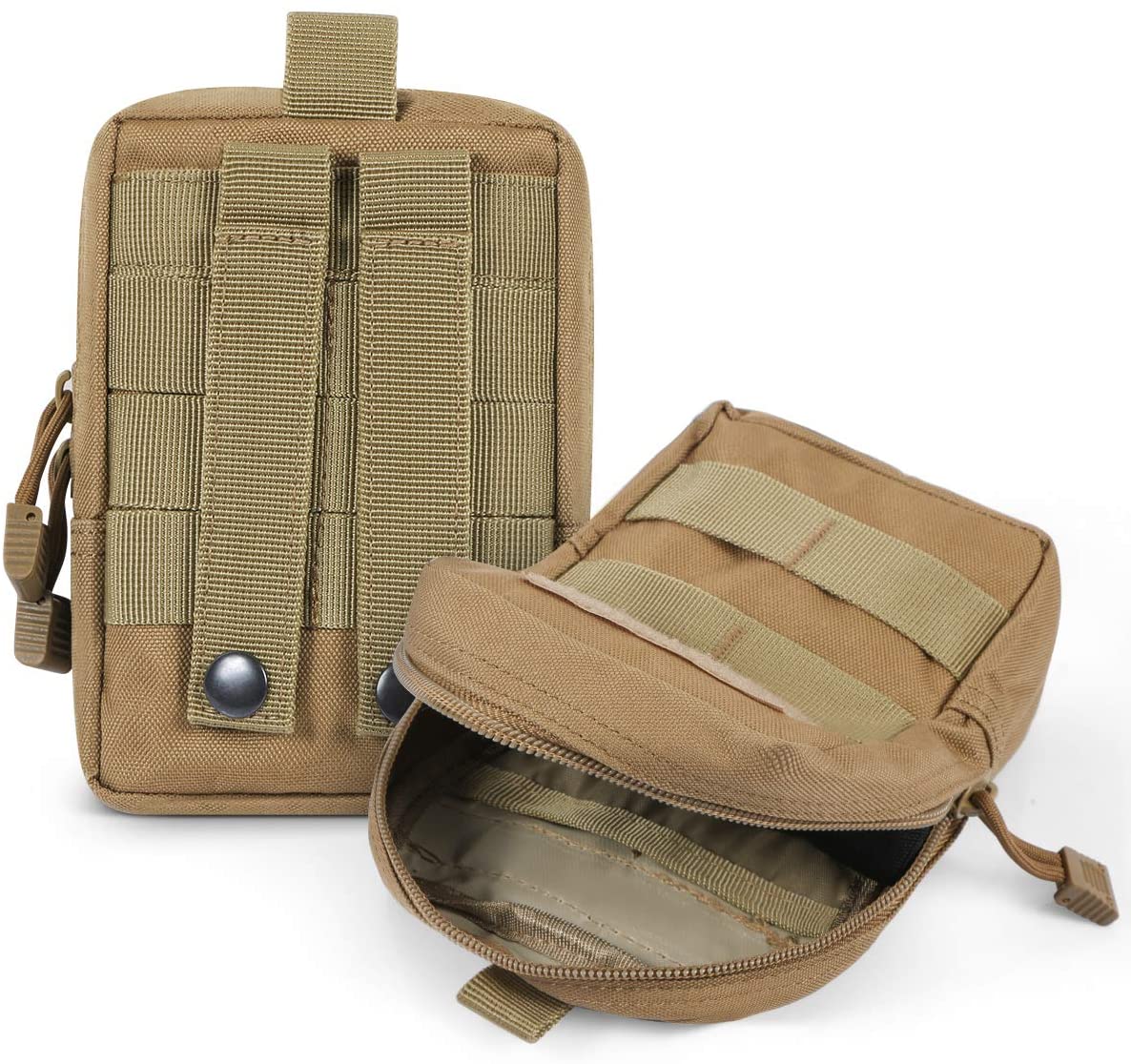 Tactical MOLLE Utility Pouch Set (4-Pack)