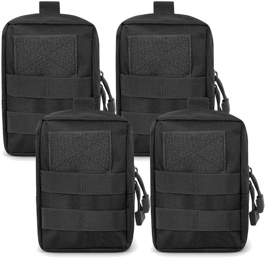 4 Pack  Molle Accessory Pouch