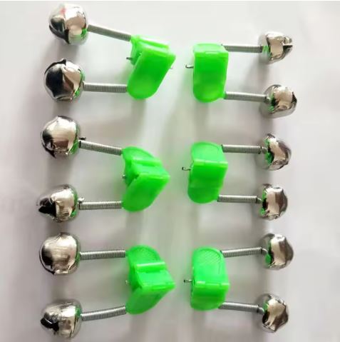 Fishing Bite Alarm Bell Clips - 10pcs