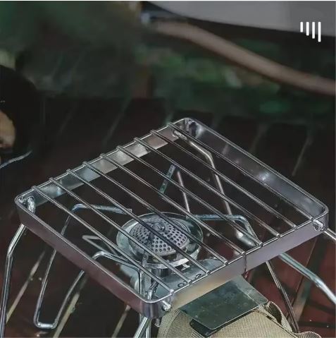 Portable Stainless Steel Camping Stove Holder
