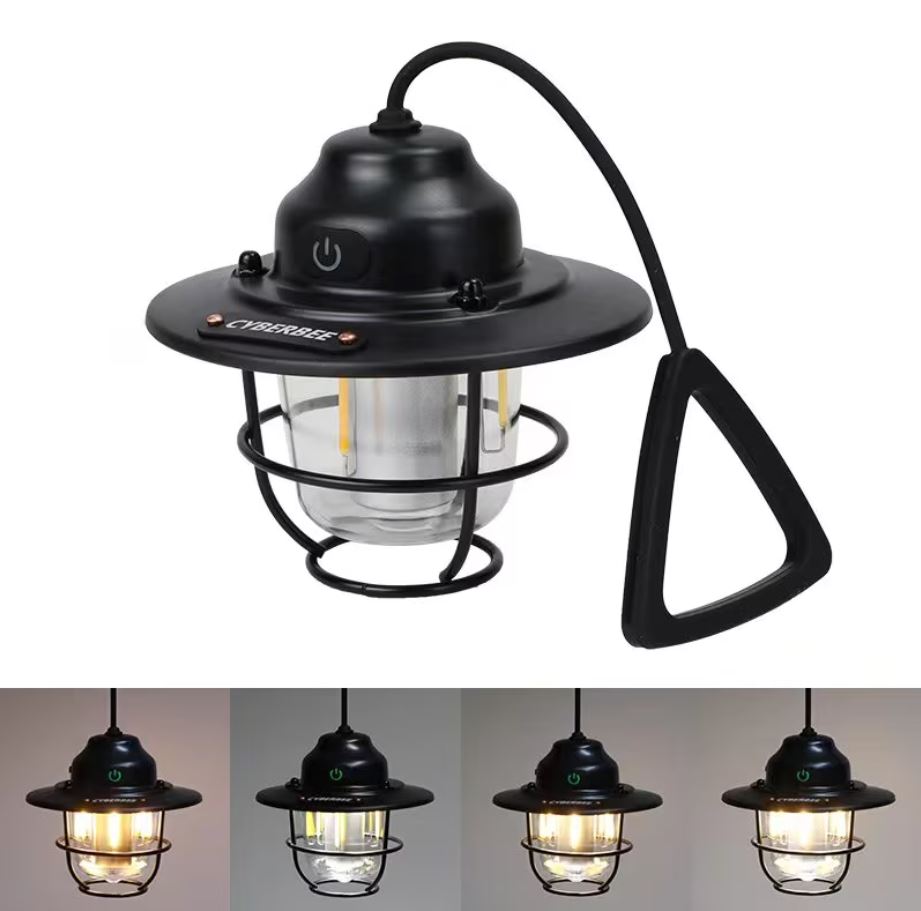 Vintage LED Camping Lantern