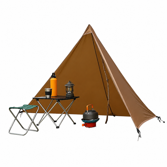 Lightweight Camping Stove Windscreen - Foldable Flame Retardant Windbreaker