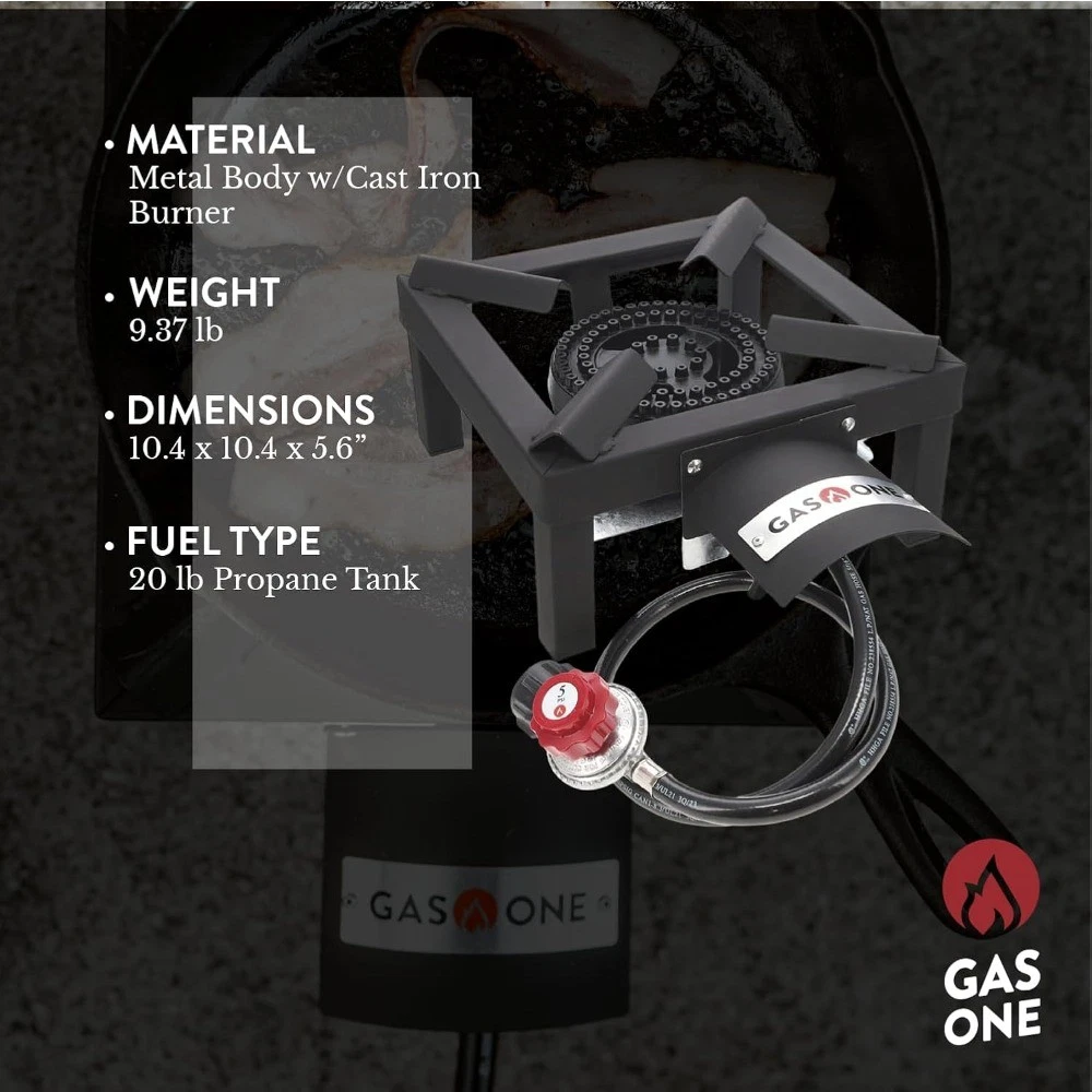 Single Burner Propane Camp Stove