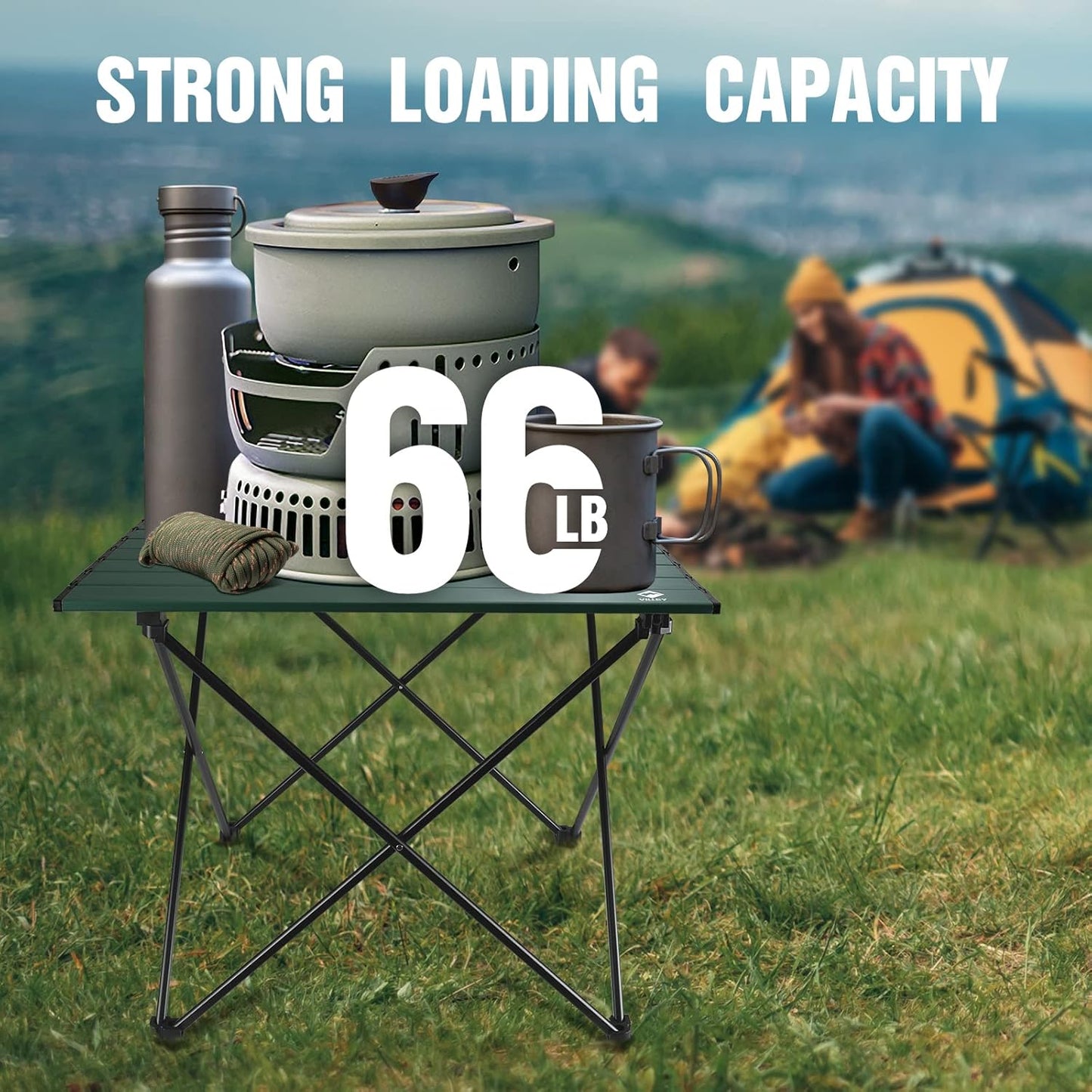 Ultralight Folding Camping Table with Carry Bag
