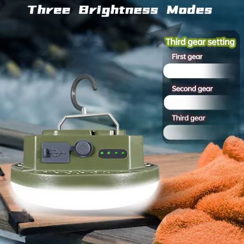 9900MAH LED Rechargeable Camping Light