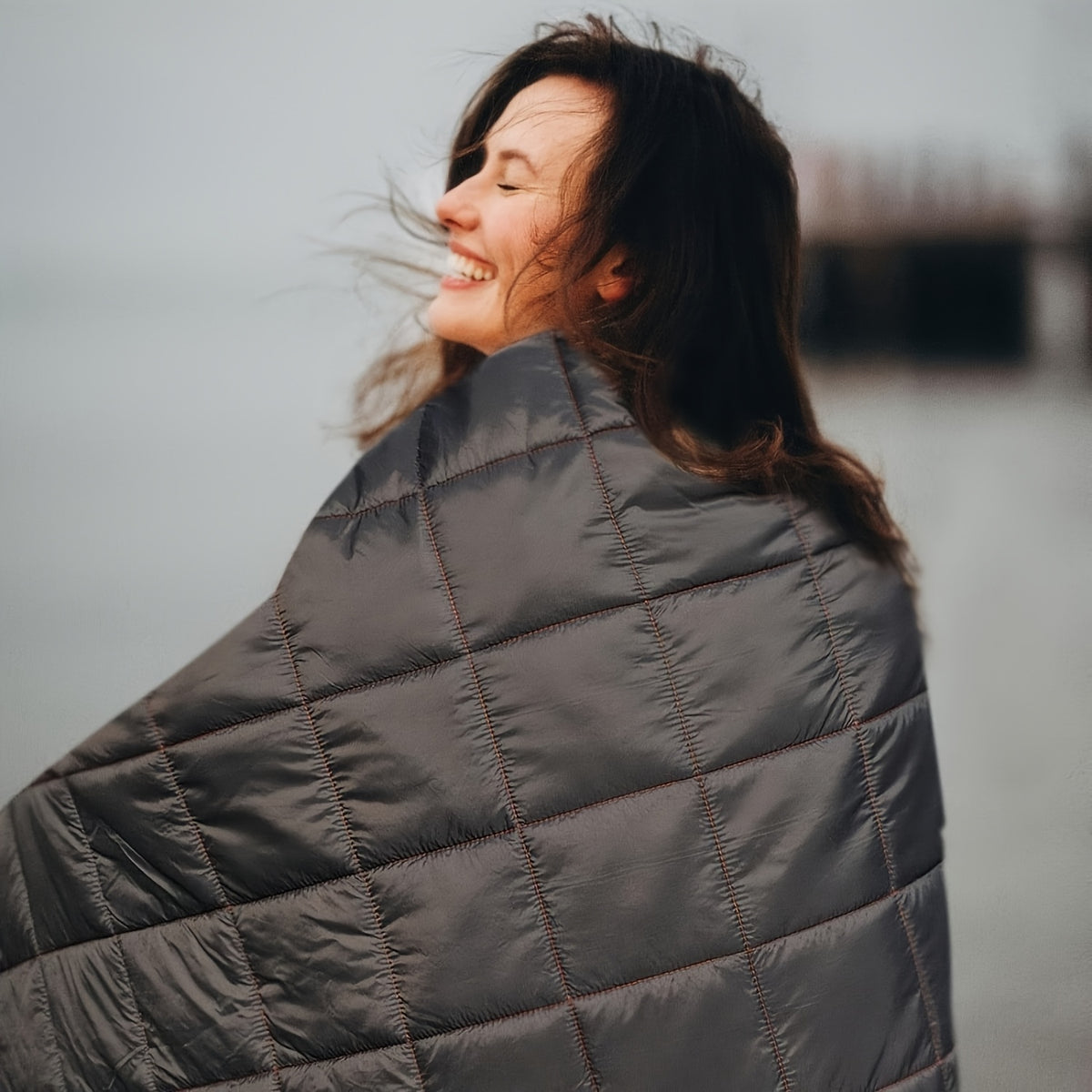 Outdoor Puffy Blanket — Foldable & Lightweight