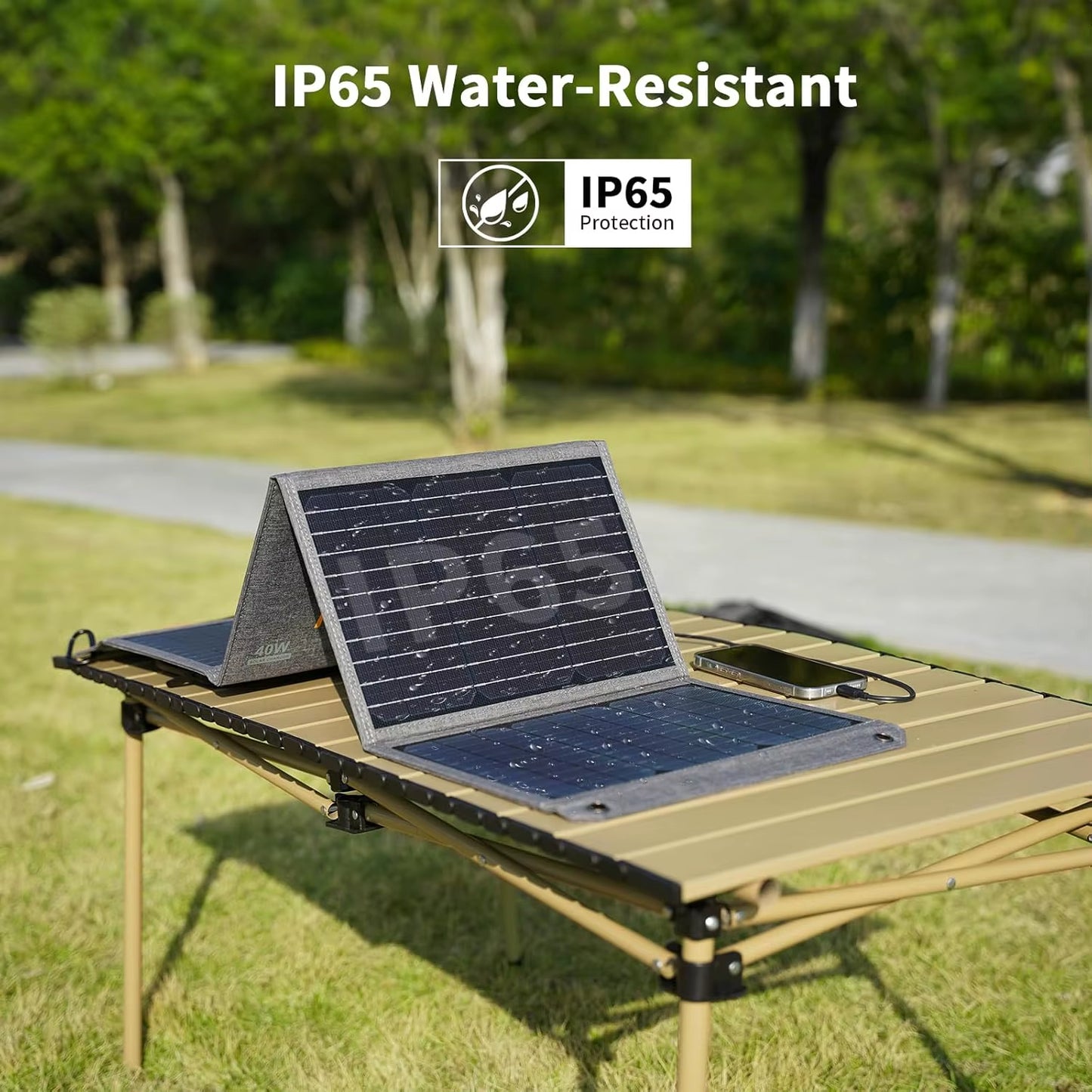 40W Foldable Solar Panel Charger