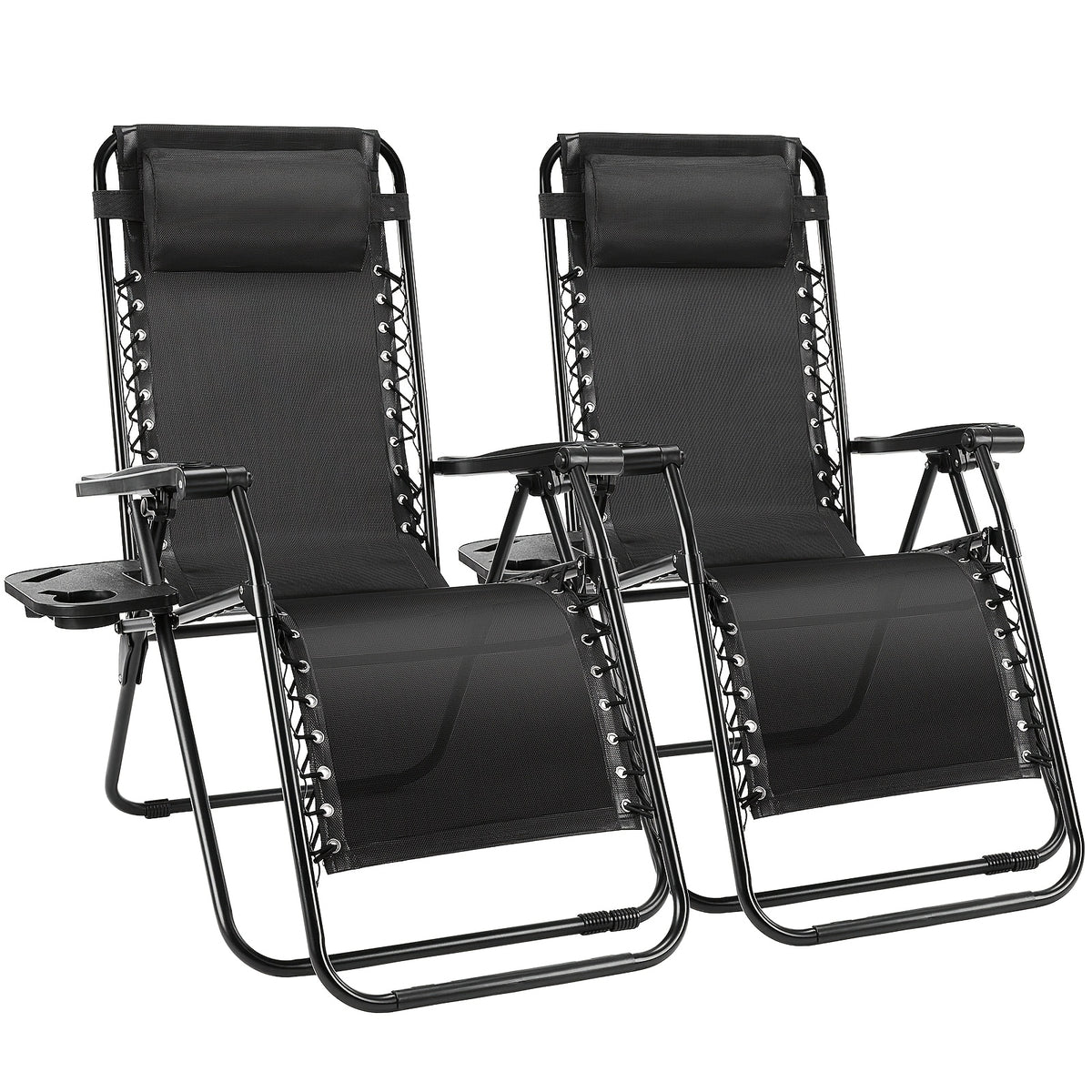 2-Pack Zero Gravity Recliner Lounge Chair