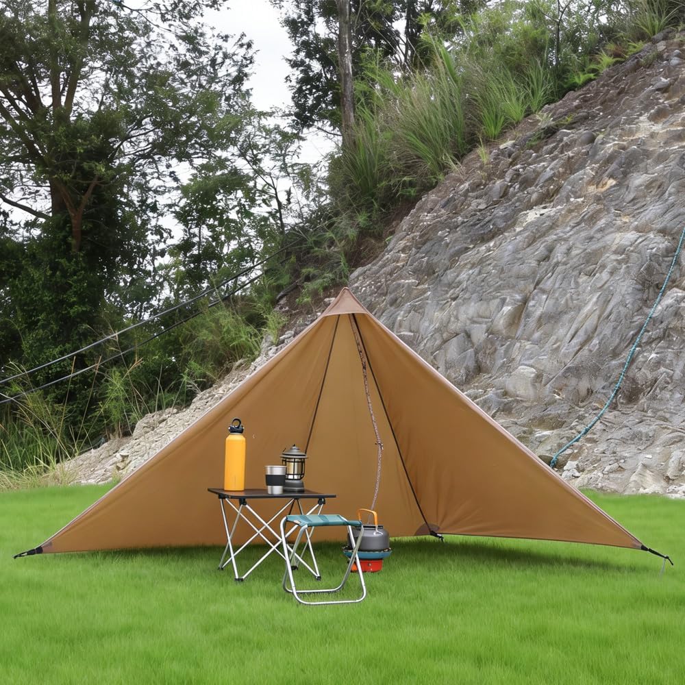 Lightweight Camping Stove Windscreen - Foldable Flame Retardant Windbreaker