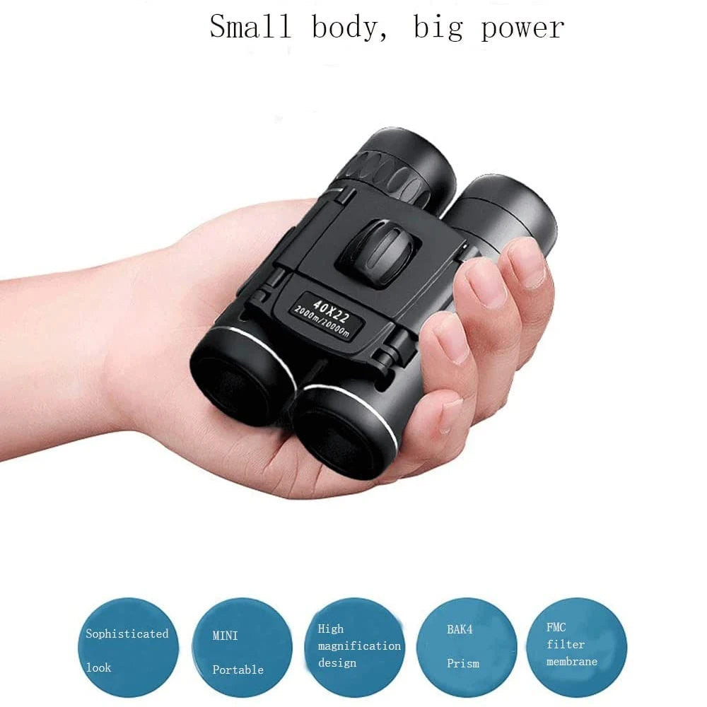 Scout Max 40x22 Portable Monocular - 2000m Zoom HD BAK4 Optics