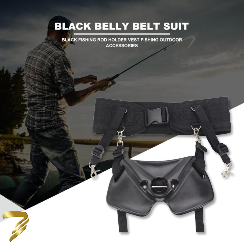 Adjustable Fishing Rod Holder Waist Belt