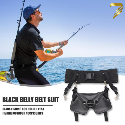 Adjustable Fishing Rod Holder Waist Belt