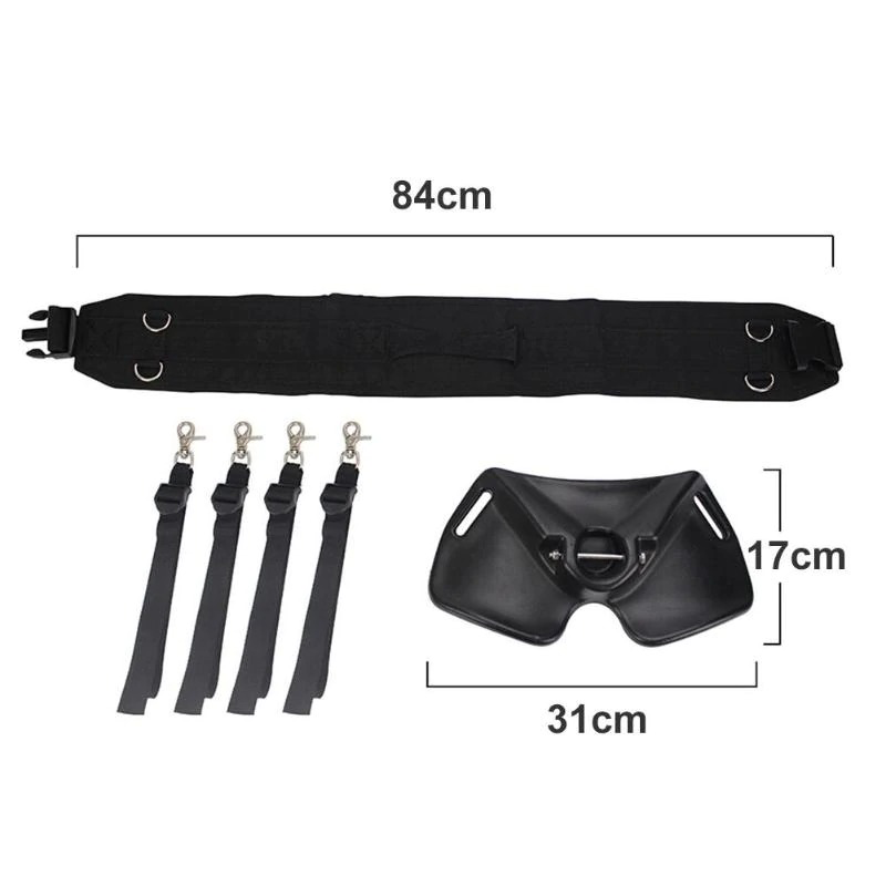 Adjustable Fishing Rod Holder Waist Belt