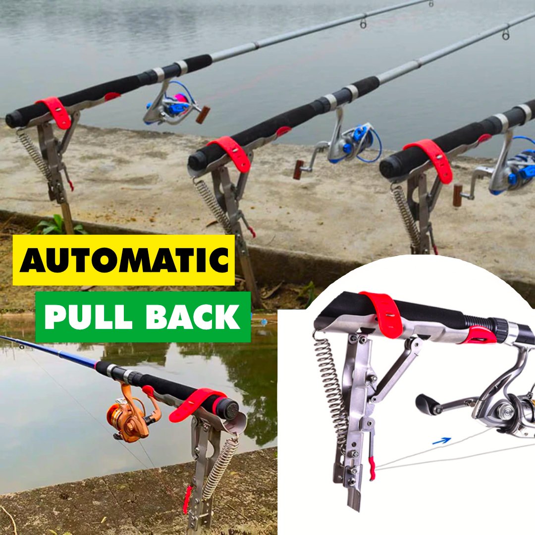 Adjustable Auto Catcher Fishing Rod Holder