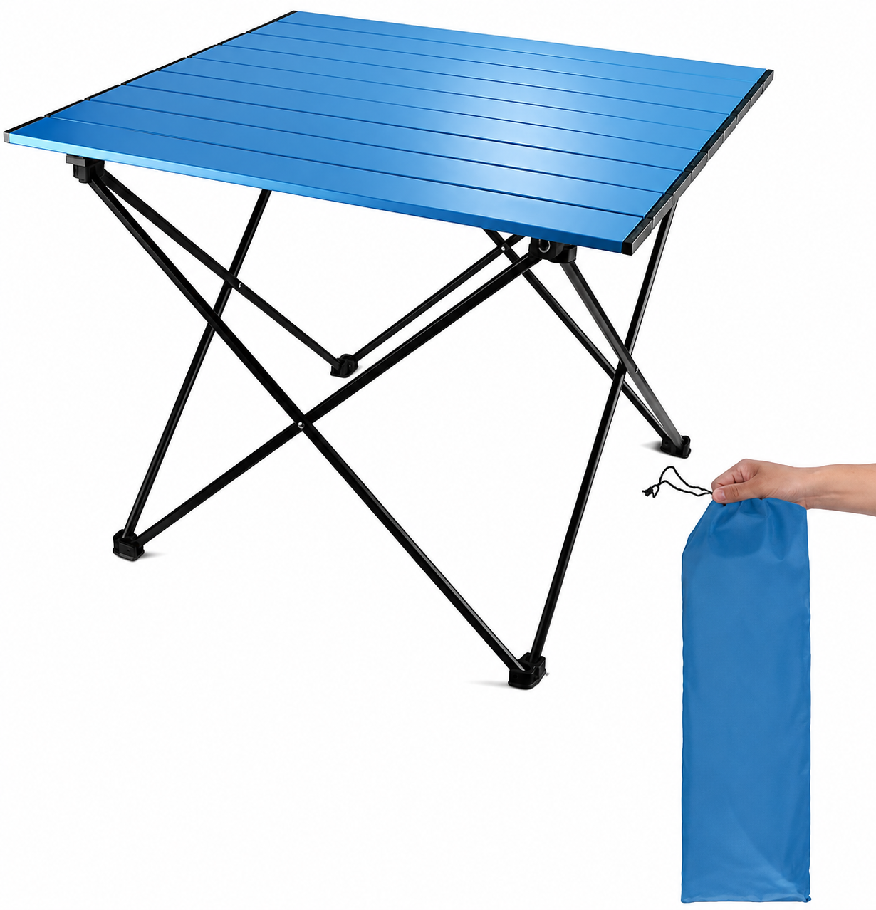 Ultralight Folding Camping Table with Carry Bag