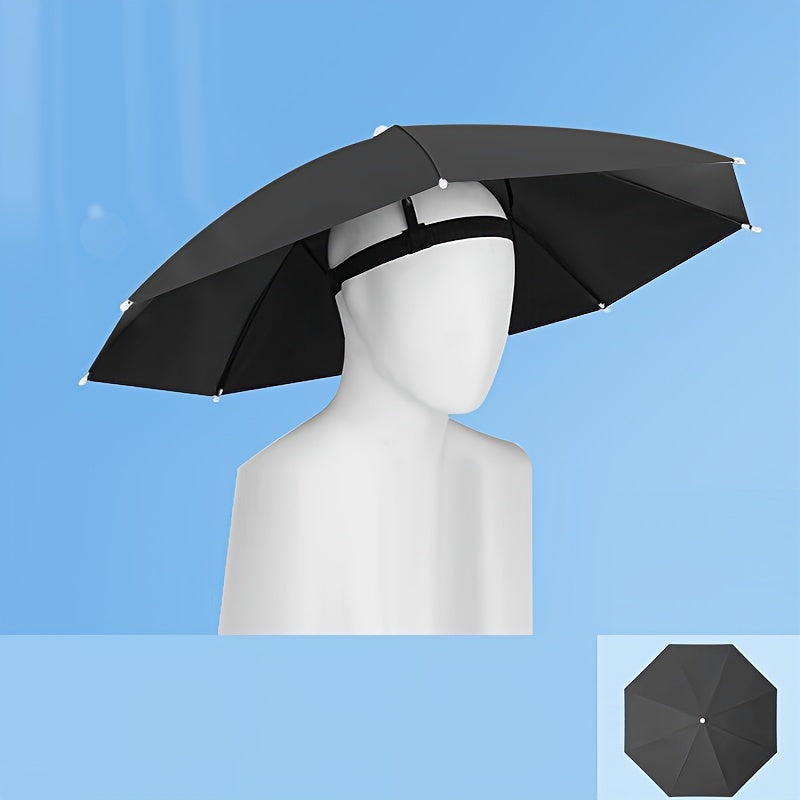 Hands-Free Outdoor Umbrella Hat