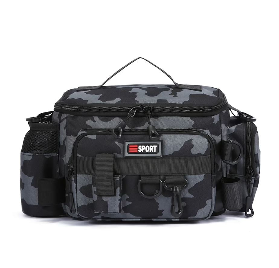 Multi-Functional Fishing Waist Bag - Large Capacity Tackle Organizer
