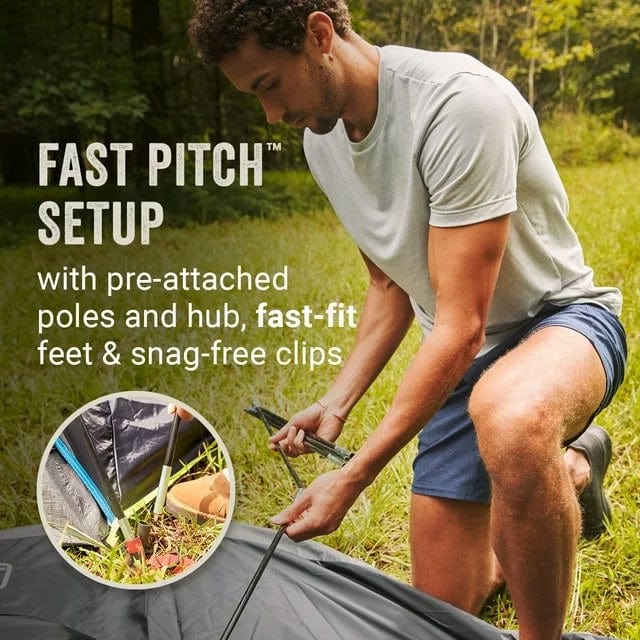 Coleman Carlsbad 4-Person Camping Tent with Screen Room