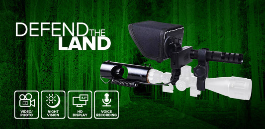 2nd Gen NightPal™ TF2 - Night Vision IR Optics W/ HD Video Recording