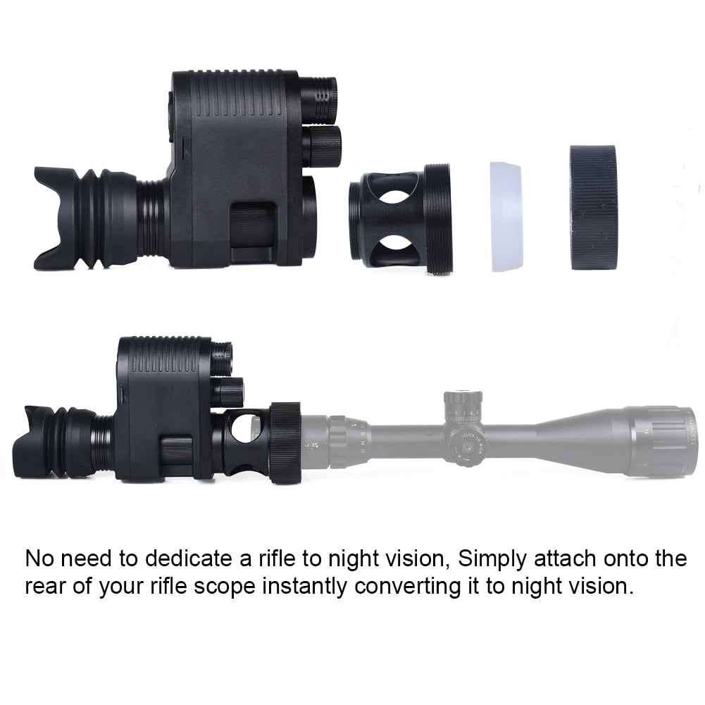 3rd Gen Stealth Night Ops™ TF3 - Night Vision Infrared Video Recording Camera Scope