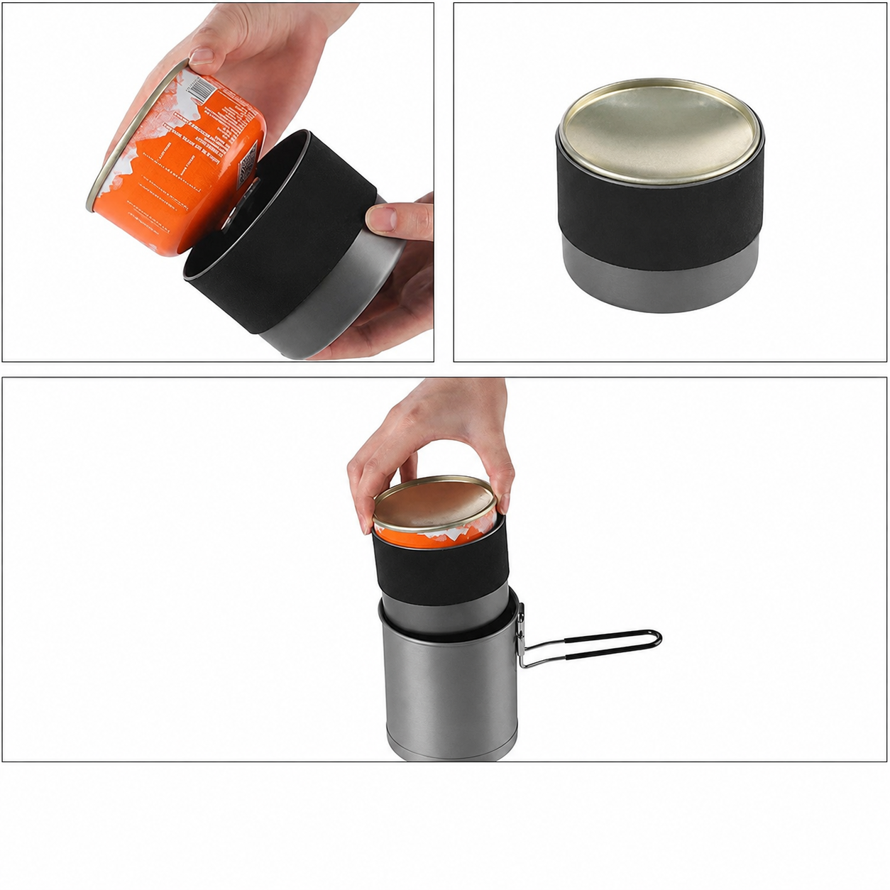 Ultralight Camping Cup with Neoprene Sleeve 300ml